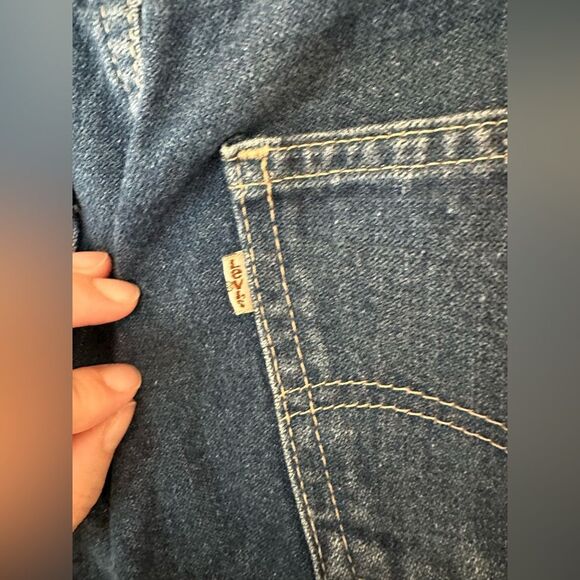 Levi’s Vintage 1985 White Tab High Rise Tapered Leg Pleated Mom Jean Size 13 - Picture 10 of 12